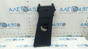 Right upper center pillar trim for Audi Q3 83A 19-25 black, scratches