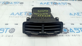 Center console air vent (2nd row) Audi Q3 83A 19-25 black, for 3-zone climate control, glossy, scratches