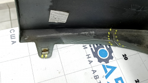 Bare front bumper for Toyota Prius 50 19-22 with parking sensors and PMA, green, broken fasteners, dents, scratches