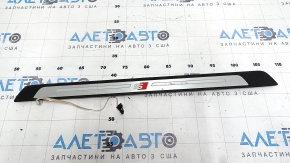Audi A4 B9 17-25 S-Line outer front right door sill trim with backlight, scratches