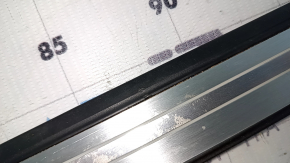 Audi A4 B9 17-25 S-Line outer front right door sill trim with backlight, scratches