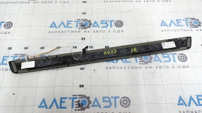 Audi A4 B9 17-25 S-Line outer front right door sill trim with backlight, scratches