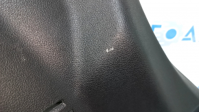 Left arch trim for Ford Escape MK3 2013-2019, black, without subwoofer, scratches, worn