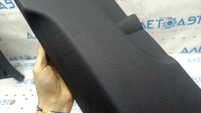 Lower left center pillar trim for Audi Q3 83A 19-25, black, scratches