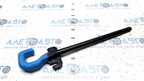 Jeep Grand Cherokee WL 22-25 blue front bumper hook, left