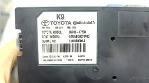 Telematics Transceiver Control Module Toyota Prius 50 17-22