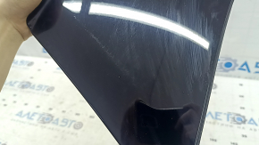 Right rear fender trim for Toyota Prius 50 16-22, gloss black, scratches