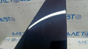 Left rear fender trim for Toyota Prius 50 16-22, gloss black, scratches