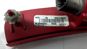 Dimensions of the rear bumper left Chrysler Pacifica 17-