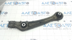The lower front right control arm of an Audi Q5 8R 12-17 front has a torn silent block.