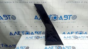 Rear left side door trim for Audi Q3 83A 19-25, gloss black, scratches