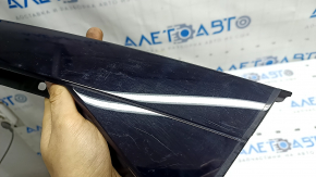 Rear left side door trim for Audi Q3 83A 19-25, gloss black, scratches