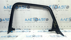 Inner rear left door frame for an Audi Q3 83A 19-25, black, scratches
