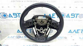 Toyota Prius 50 16-22 black leather heated steering wheel