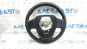 Toyota Prius 50 16-22 black leather heated steering wheel
