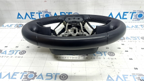 Toyota Prius 50 16-22 black leather heated steering wheel