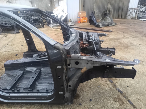 Front right quarter panel for Audi Q5 8R 09-17, black