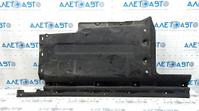 Right underbody protection for Audi Q5 8R 09-17, tears, scuffed