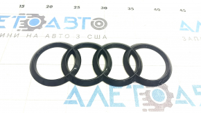 Audi Q3 83A 19-25 black gloss logo emblem for the trunk door