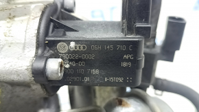 Turbocharger assembly with manifold for Audi Q5 8R 13-17 2.0T 132k with tubes, water damage, for spare parts