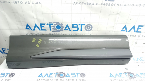 Lower rear right door trim for Audi Q3 83A 19-23 S-Line, gray molding, scratches