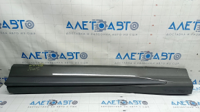 Lower front right door trim for Audi Q3 83A 19-23 S-Line, gray molding, scratches