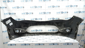 Chrysler Pacifica 17-20 bare front bumper with fog lights and no parking sensors, beige