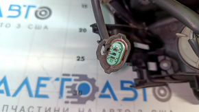 Headlight front left Subaru Outback 15-17 bare pre-rest halogen dark, broken fastener, broken housing