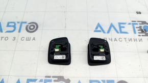 Black steering wheel paddle shifters for Audi Q3 83A 19-25