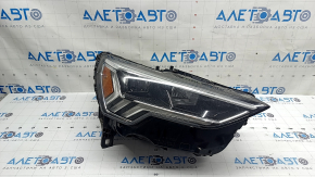 Right front headlight assembly for Audi Q3 83A 19-25 LED with signature DRL, sand