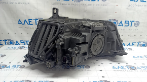 Right front headlight assembly for Audi Q3 83A 19-25 LED with signature DRL, sand