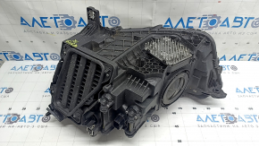 Right front headlight assembly for Audi Q3 83A 19-25 LED with signature DRL, sand