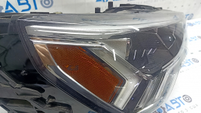 Right front headlight assembly for Audi Q3 83A 19-25 LED with signature DRL, sand