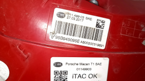 Left outer fender light for Porsche Macan 15-18 light, USA, scratched