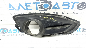 Front bumper grille left Chrysler Pacifica 17-20 under fog lights
