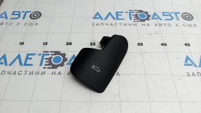 Black hood release handle for the Audi Q3 83A 19-25 interior