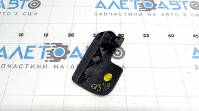 Black hood release handle for the Audi Q3 83A 19-25 interior