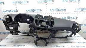 Front dashboard with airbag for Ford Escape MK3 2017-2019, black