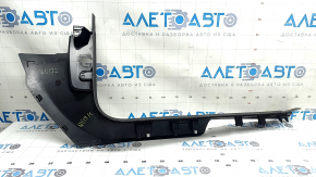 Inner front left door sill trim for Audi Q3 83A 19-25, black, needs cleaning, broken fasteners, scratches