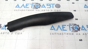 Front right longitudinal roof rail cover for Ford Escape MK3 13-19, black, with bumpers