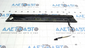Audi Q3 83A 19-25 black outer door sill trim with backlight, S-Line, chrome, needs cleaning, scratches, scuffed