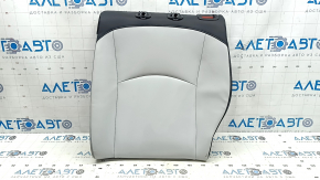Rear row of seats, 2nd row, upper part, left, Toyota Prius 50 21-22, black and gray leather, dry cleanable