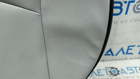Rear row of seats, 2nd row, upper part, left, Toyota Prius 50 21-22, black and gray leather, dry cleanable