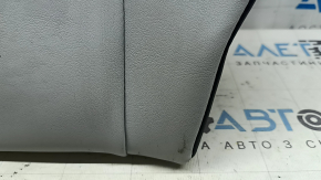 Rear row of seats, 2nd row, upper part, left, Toyota Prius 50 21-22, black and gray leather, dry cleanable