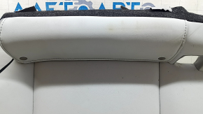 Toyota Prius 50 20 rear seat cushion - black and gray leather, needs cleaning, wrinkled