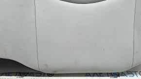 Toyota Prius 50 20 rear seat cushion - black and gray leather, needs cleaning, wrinkled