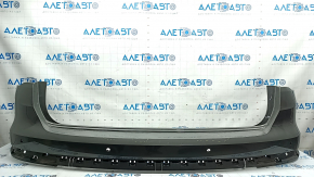 Bare rear bumper, upper part, Audi Q3 83A 19-25, for parking sensors without Park Assist, S-Line, graphite LX7G, without fastening, scratches, abrasions, chips