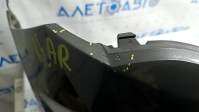 Bare rear bumper, upper part, Audi Q3 83A 19-25, for parking sensors without Park Assist, S-Line, graphite LX7G, without fastening, scratches, abrasions, chips