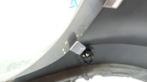 Bare rear bumper, upper part, Audi Q3 83A 19-25, for parking sensors without Park Assist, S-Line, graphite LX7G, without fastening, scratches, abrasions, chips