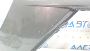 Bare front left bumper Audi Q3 83A 20-23 without Park Assist, S-Line, graphite LX7G, scratches, sand